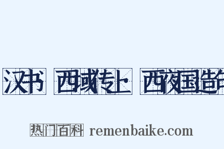 汉书·西域传上·西夜国造句是什么意思的图片